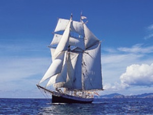 Picture of old sailing ship